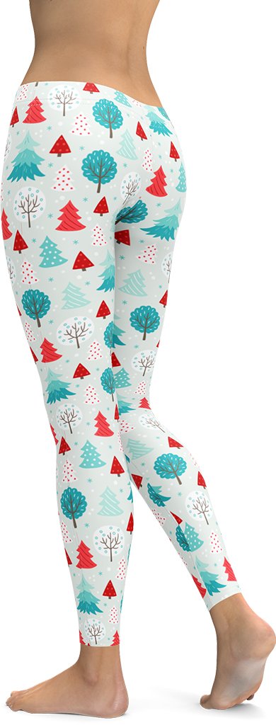 Christmas Forest Leggings