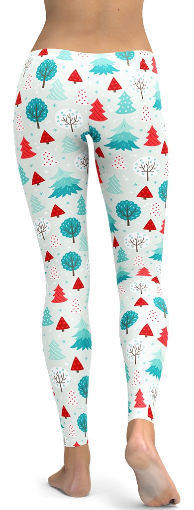 Christmas Forest Leggings