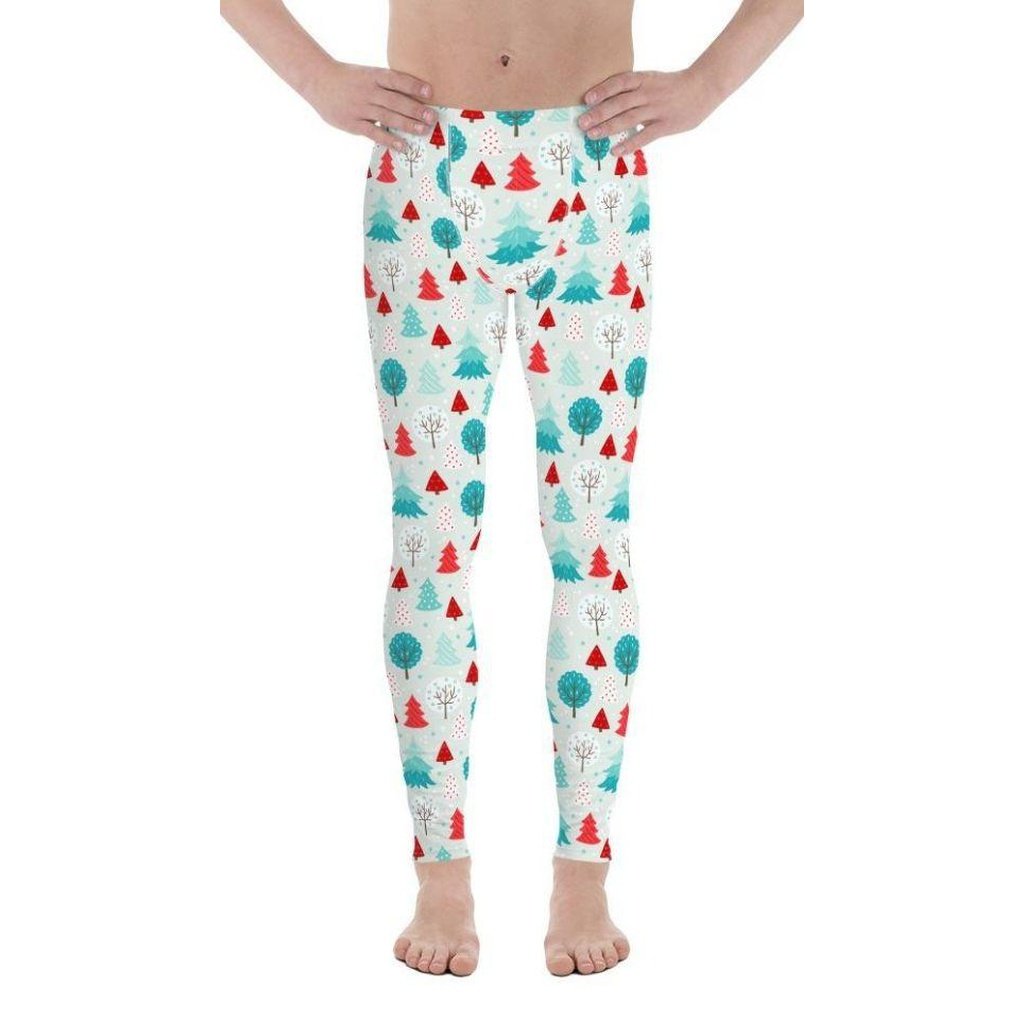 Christmas Forest Men's Leggings