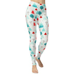 Christmas Forest Yoga Leggings - FiercePulse - Premium Workout Leggings - Yoga Pants
