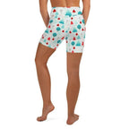 Christmas Forest Yoga Shorts