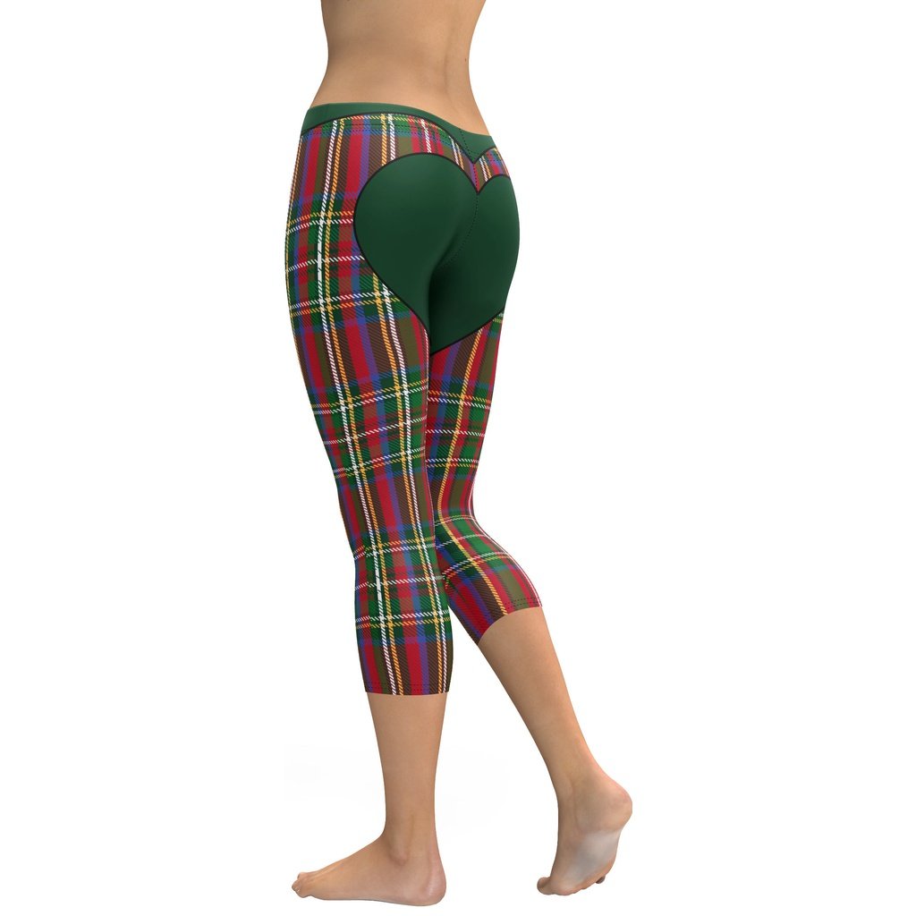 Christmas Heart Shaped Capris