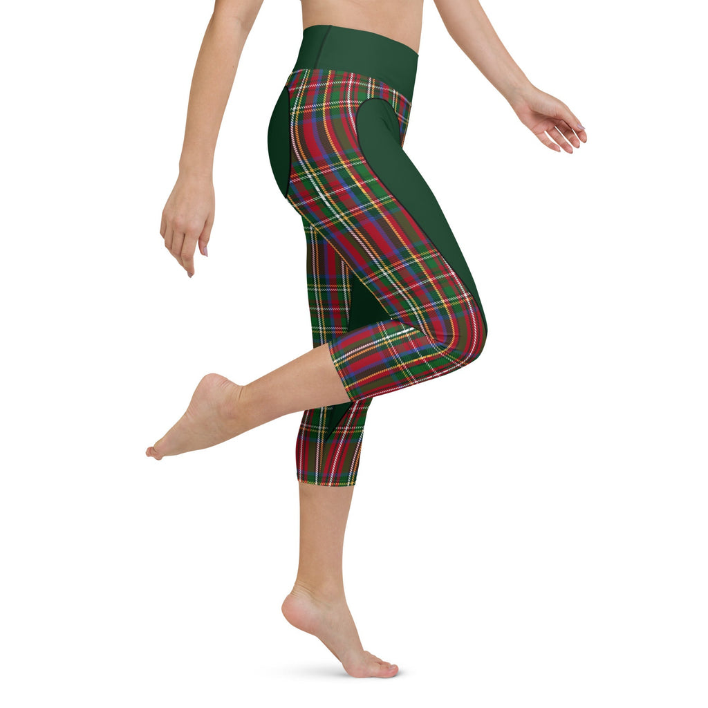 Christmas Heart Shaped Yoga Capris