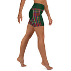 Christmas Heart Shaped Yoga Shorts