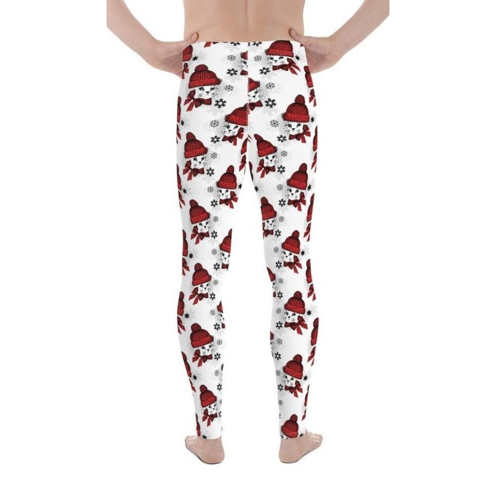 Christmas Kitties Men's Leggings
