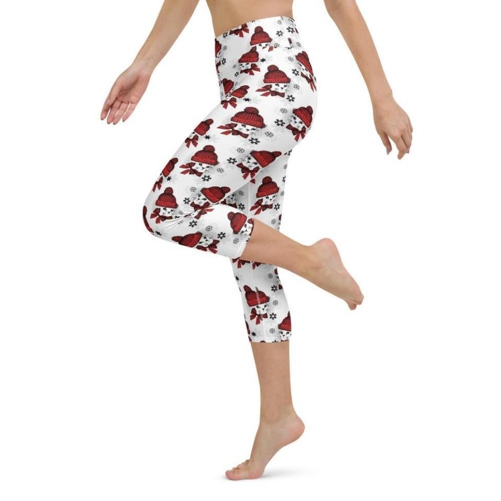 Christmas Kitties Yoga Capris