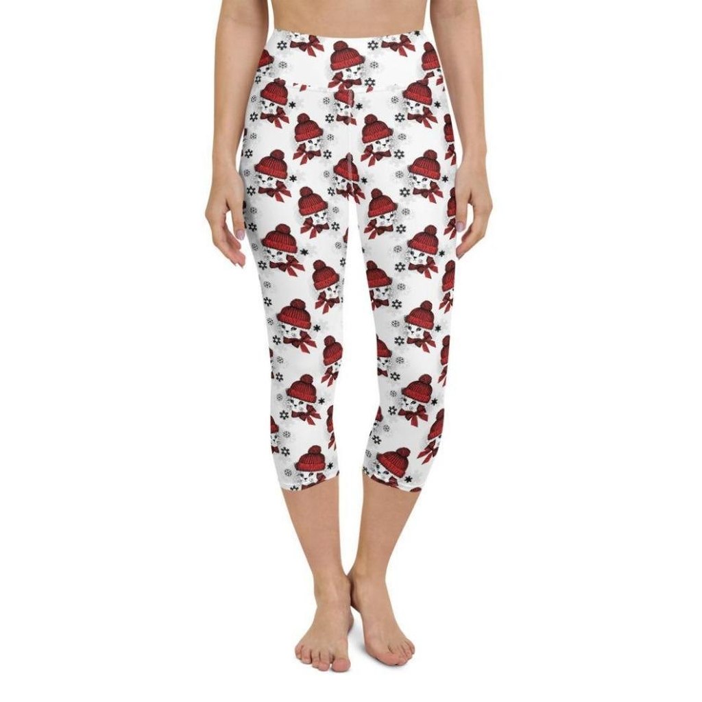 Christmas Kitties Yoga Capris
