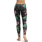 Christmas Lights & Cats Leggings