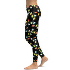 Christmas Lights Leggings - FiercePulse - Premium Workout Leggings - Yoga Pants