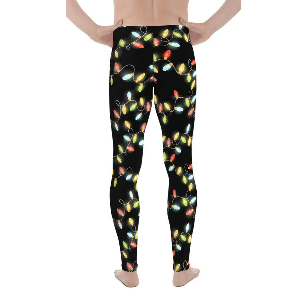 Christmas Lights Men's Leggings