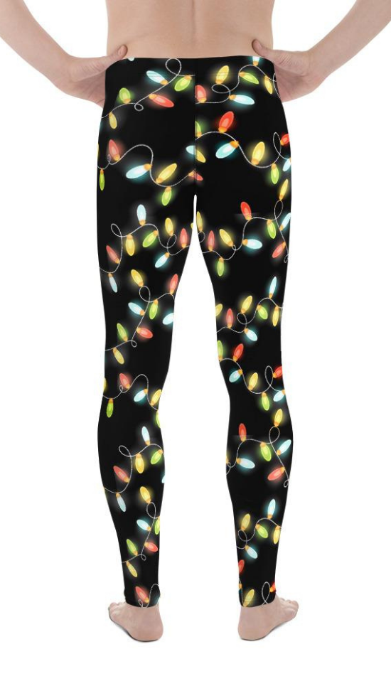 Christmas Lights Men's Leggings