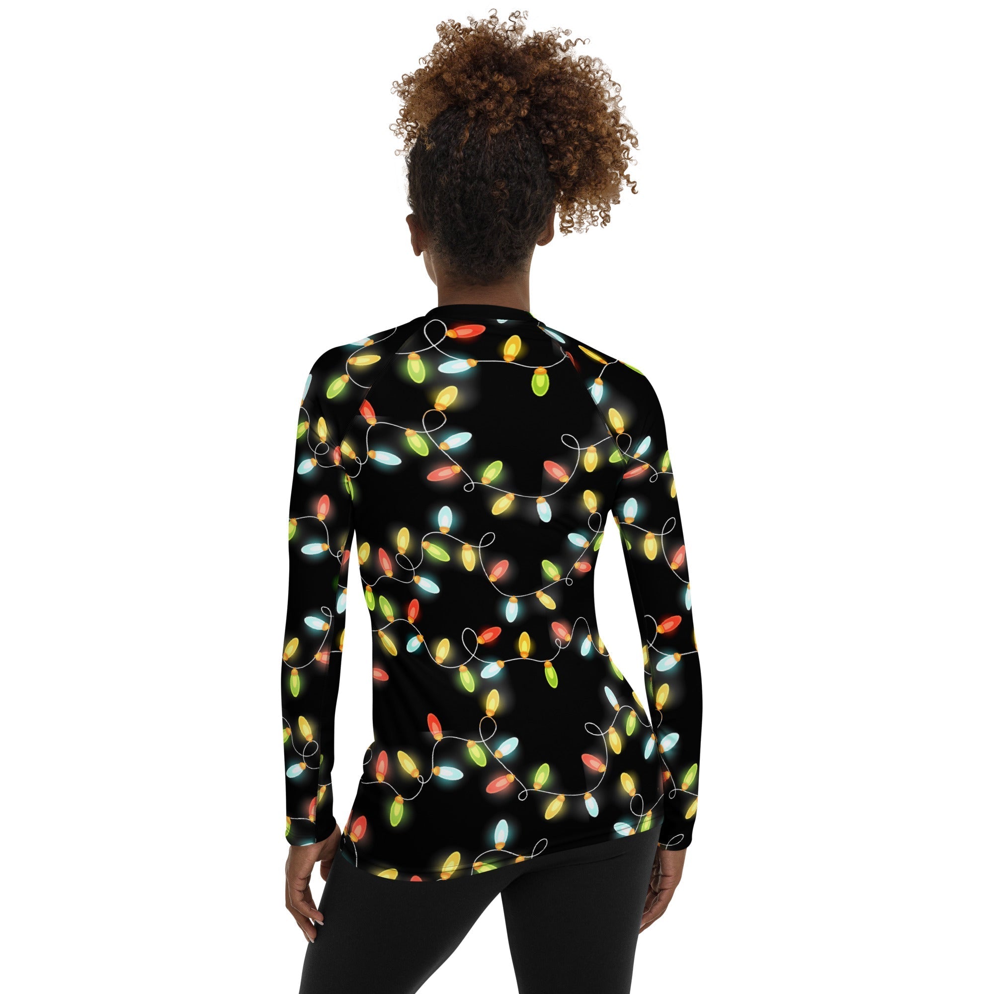 Christmas Lights Rash Guard