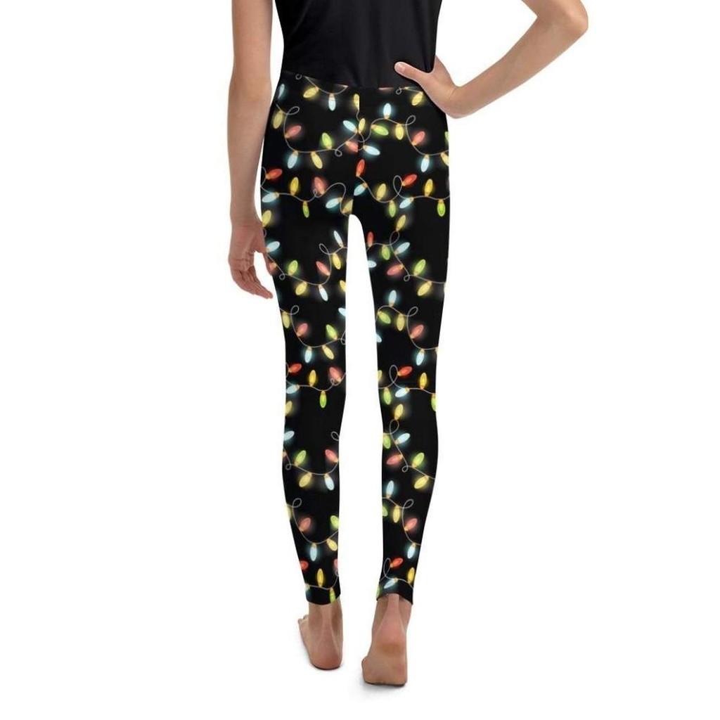 Christmas Lights Youth Leggings