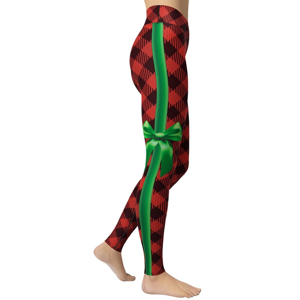 Christmas Present Yoga Leggings