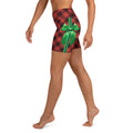 Christmas Present Yoga Shorts