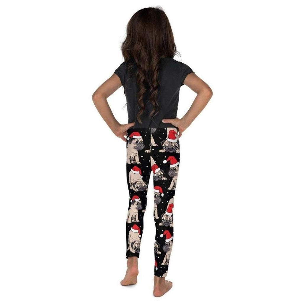 Christmas Pugs Kid's Leggings