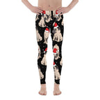 Christmas Pugs Men's Leggings