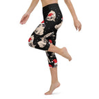 Christmas Pugs Yoga Capris