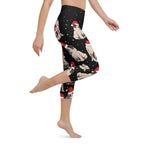 Christmas Pugs Yoga Capris