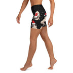 Christmas Pugs Yoga Shorts
