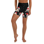 Christmas Pugs Yoga Shorts