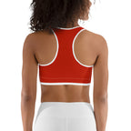 Christmas Shorts Sports Bra