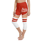 Christmas Shorts Yoga Capris
