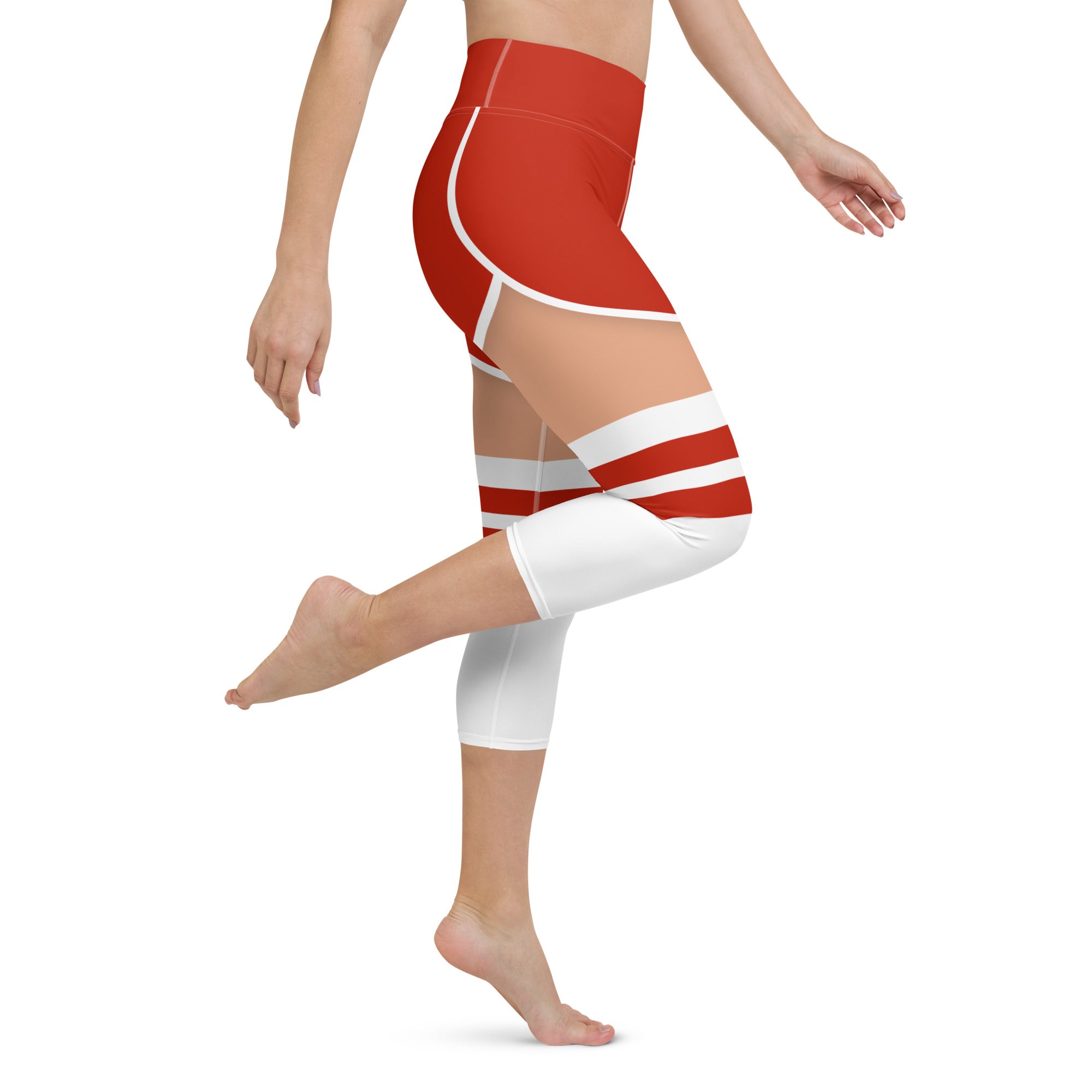 Christmas Shorts Yoga Capris
