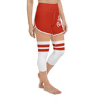 Christmas Shorts Yoga Capris