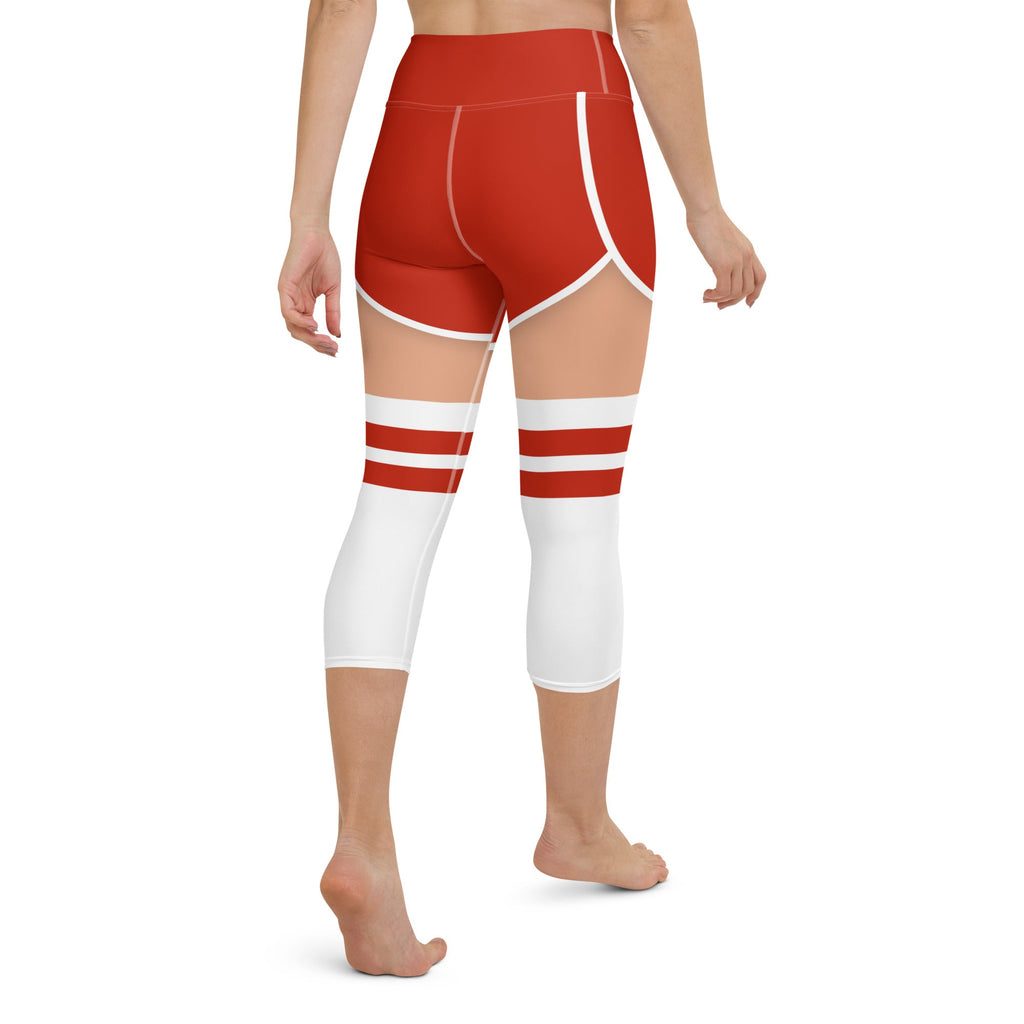 Christmas Shorts Yoga Capris
