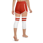 Christmas Shorts Yoga Capris