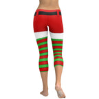 Christmas Stripes Capris