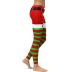 Christmas Stripes Leggings