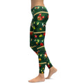Christmas Tree Leggings - FiercePulse - Premium Workout Leggings - Yoga Pants