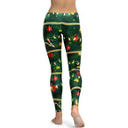 Christmas Tree Leggings - FiercePulse - Premium Workout Leggings - Yoga Pants
