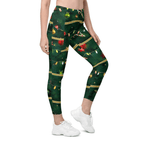 Christmas Tree Leggings With Pockets