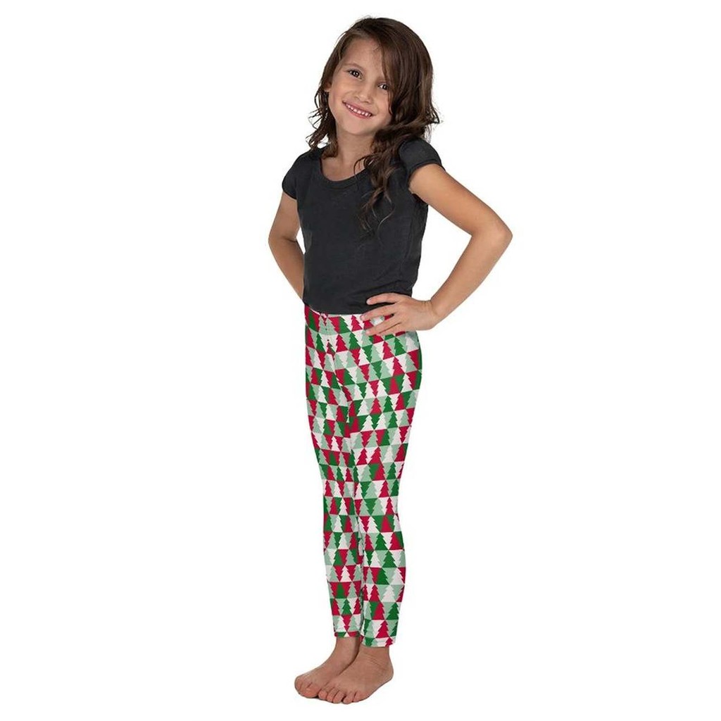 Christmas Tree Pattern Kid's Leggings