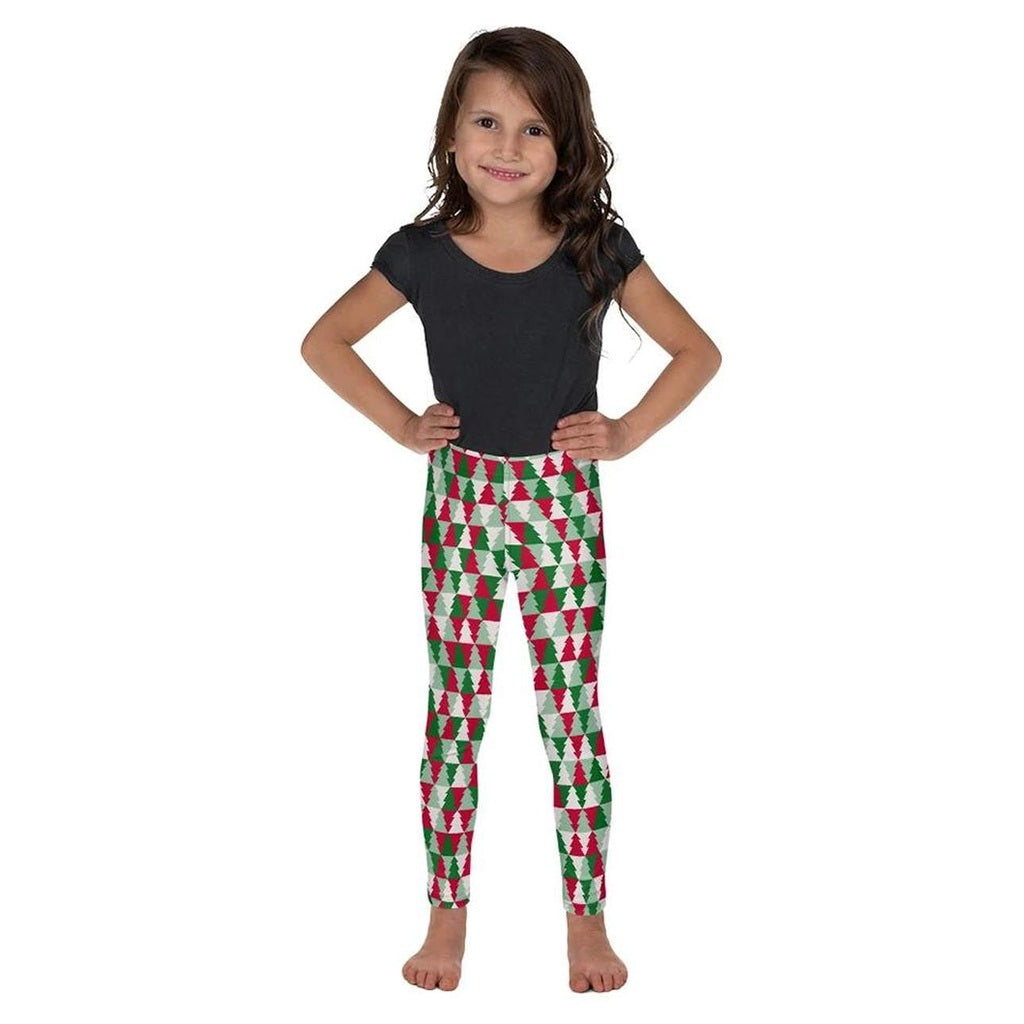 Christmas Tree Pattern Kid's Leggings