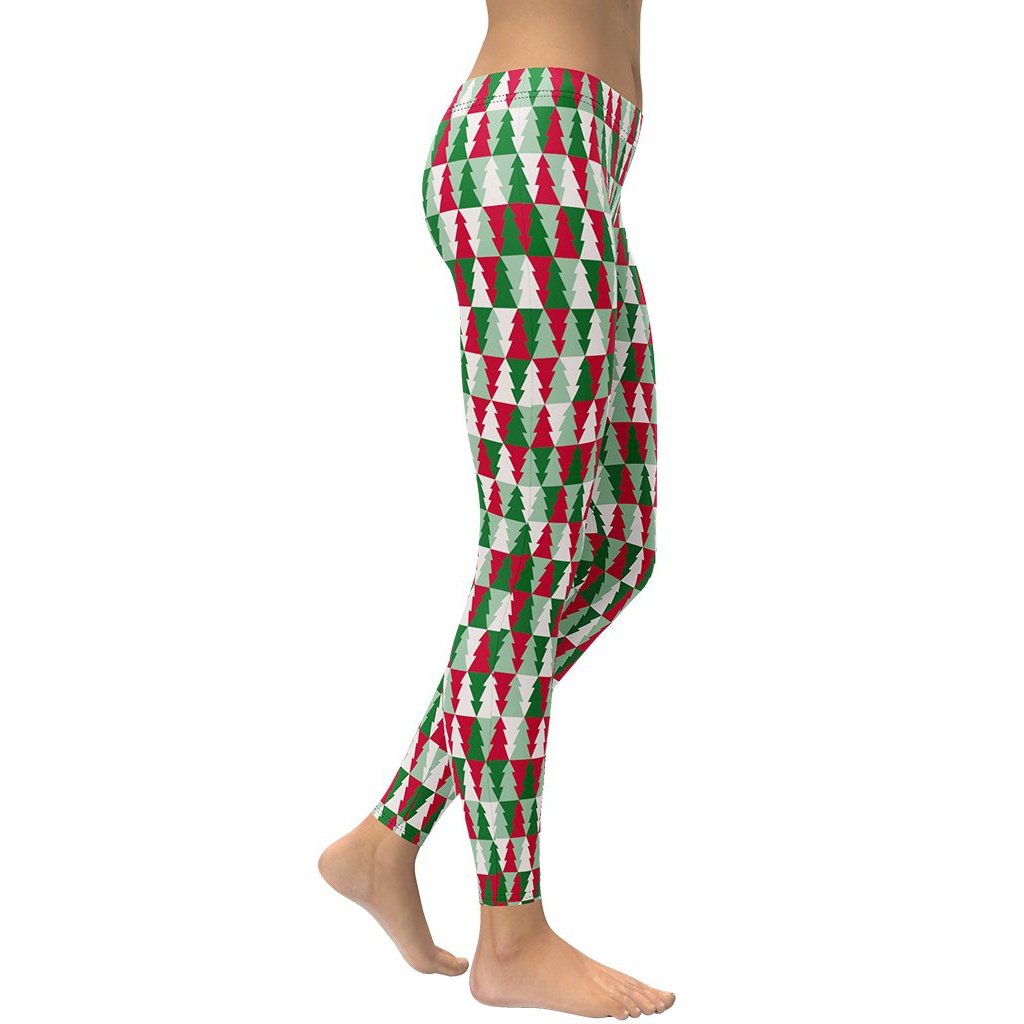 Christmas Tree Pattern Leggings