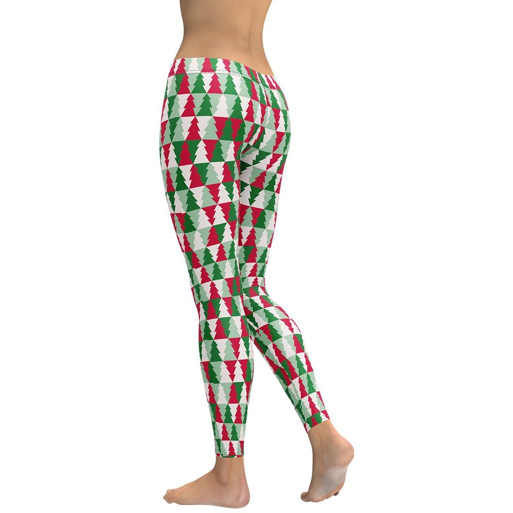 Christmas Tree Pattern Leggings