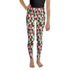 Christmas Tree Pattern Youth Leggings