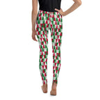 Christmas Tree Pattern Youth Leggings