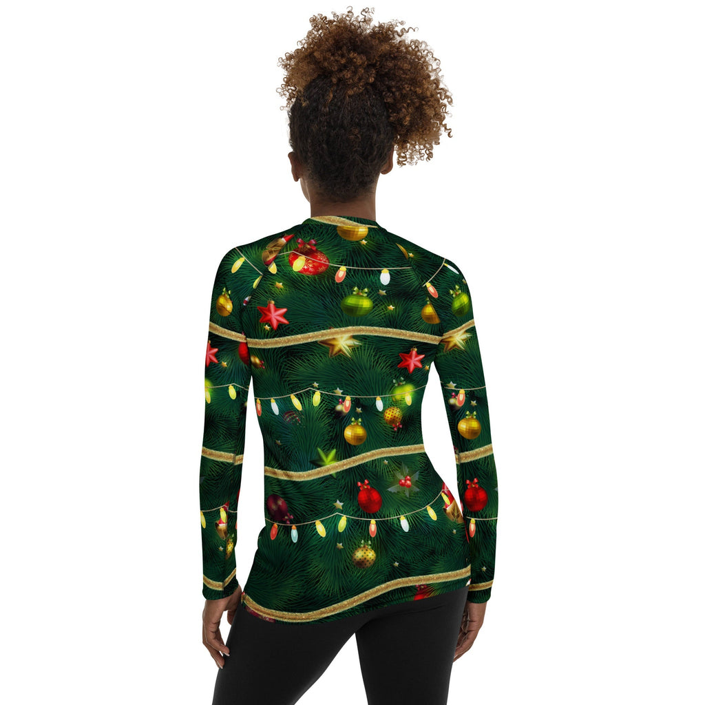 Christmas Tree Rash Guard