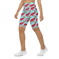 Christmassy Dinosaurs Biker Shorts