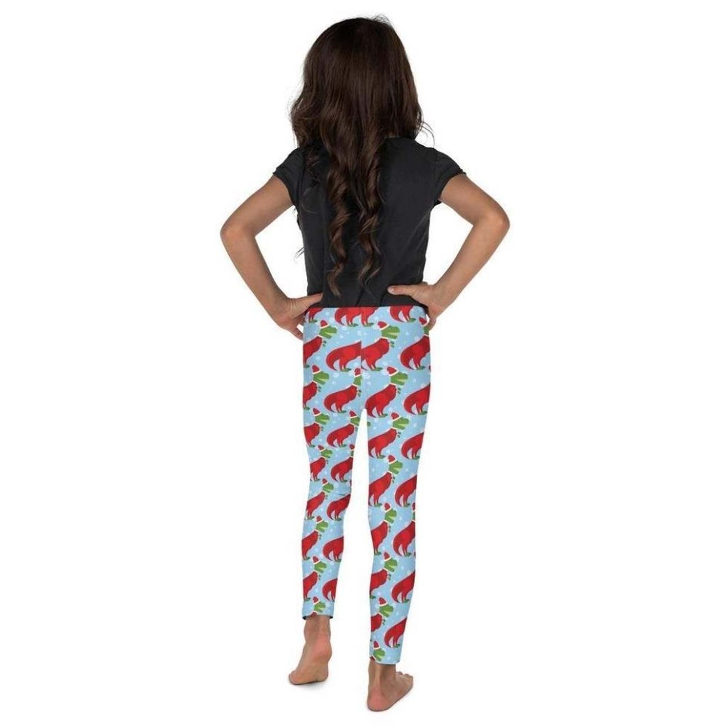 Christmassy Dinosaurs Kid's Leggings
