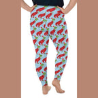 Christmassy Dinosaurs Plus Size Leggings