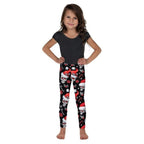Christmassy Skulls Kid's Leggings