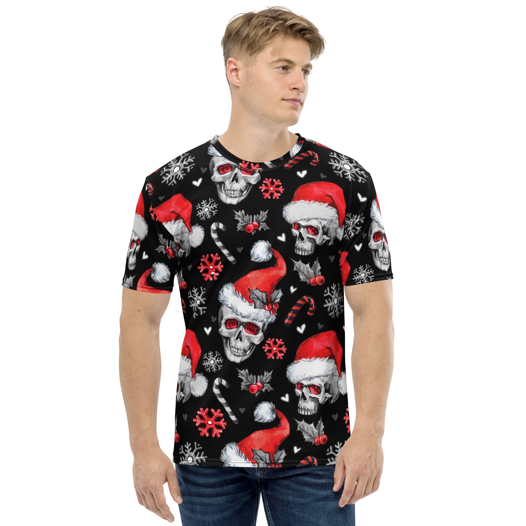 Christmassy Skulls Men's T-shirt