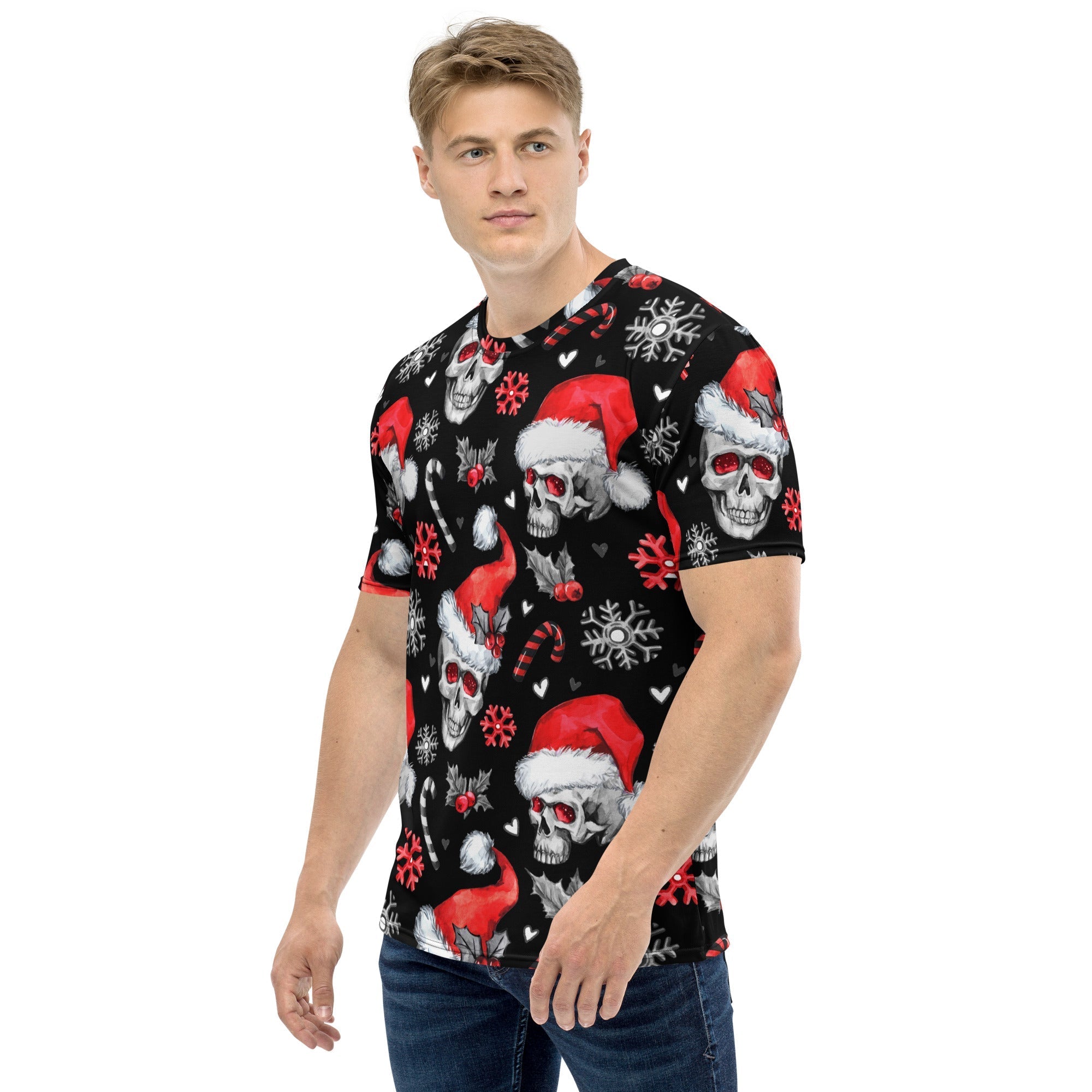 Christmassy Skulls Men's T-shirt
