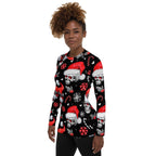 Christmassy Skulls Rash Guard